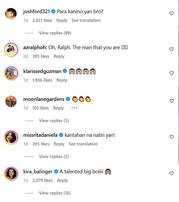 Celebs react to Ralph de Leon s piano cover