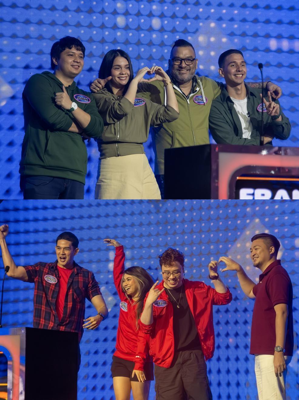 Revilla Clan and Team Happy Together in Family Feud