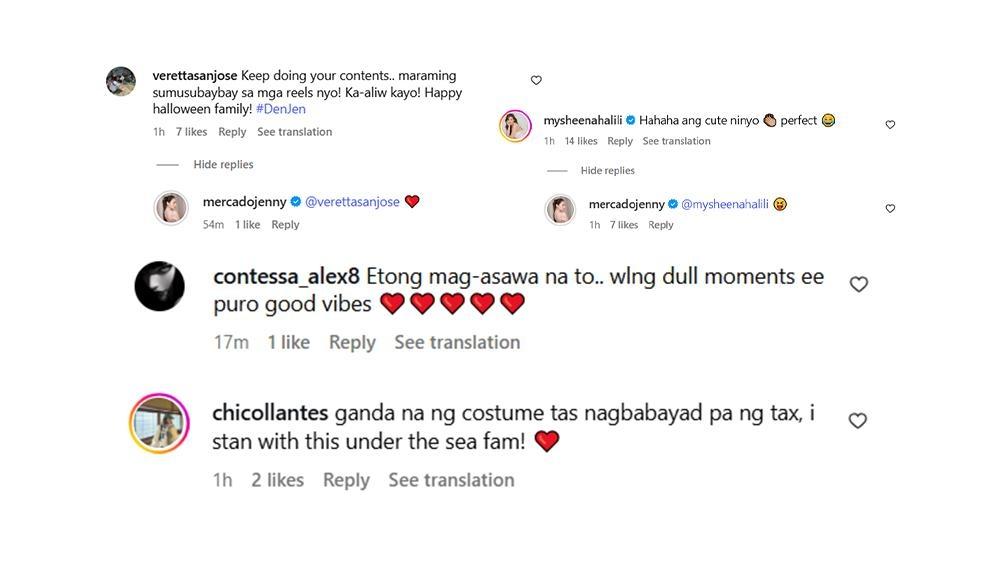  jennylyn mercado and dennis trillo wear little mermaid costumes with kids