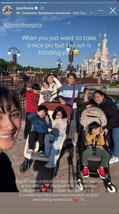 Iya Villania brings her kids nannies to Disneyland