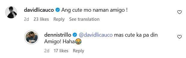 David Licauco drops a playful remark on Dennis Trillo fit check video