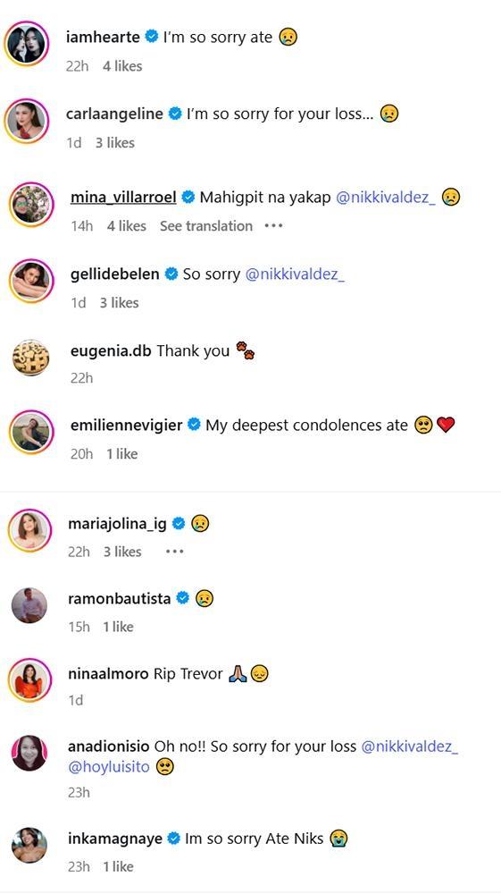 Celebrities reacts to Trevor s death