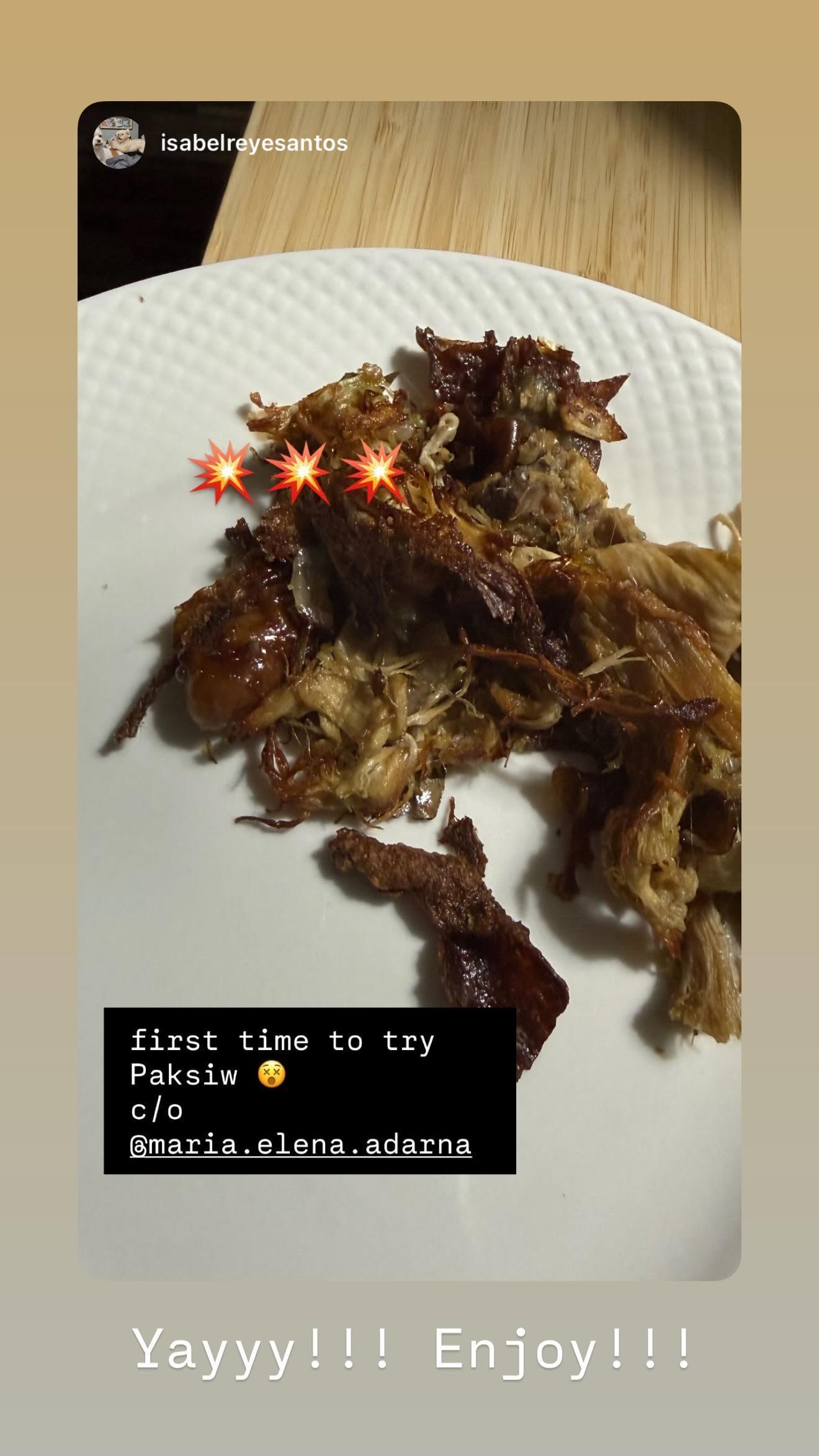 isabel santos compliments ellen adarna paksiw