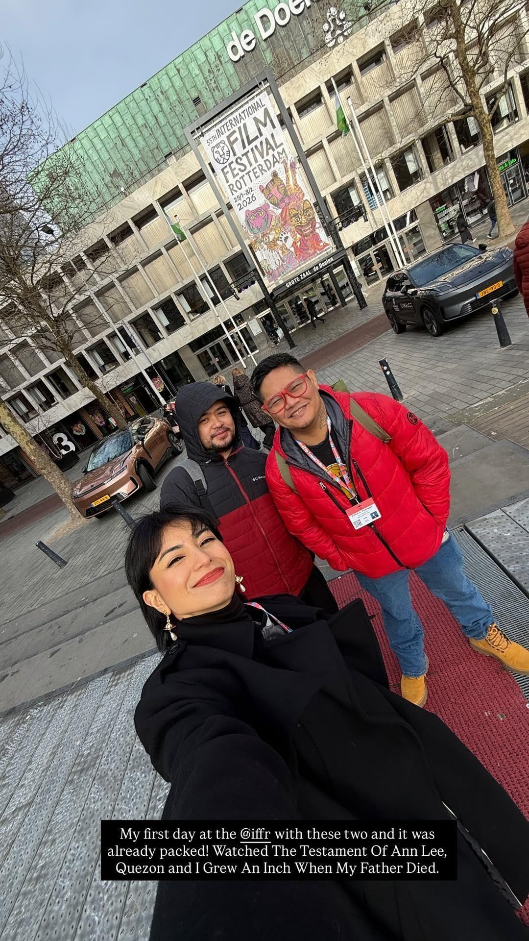 glaiza de castro international film festival rotterdam