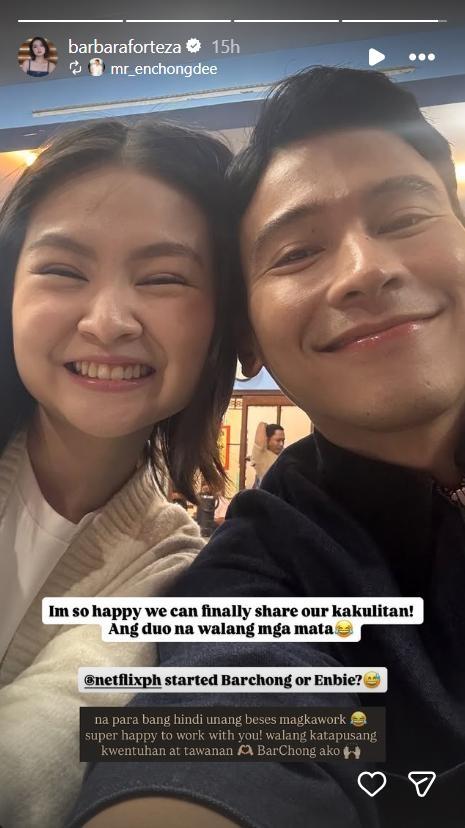 Barbie Forteza and Enchong Dee