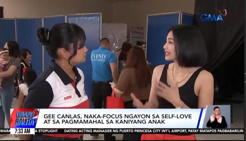 Gee Canlas as a solo parent