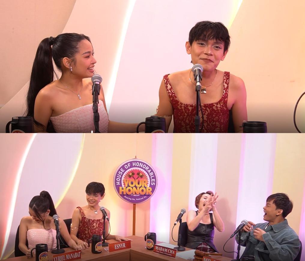 Xyriel Manabat and Esnyr on  Your Honor