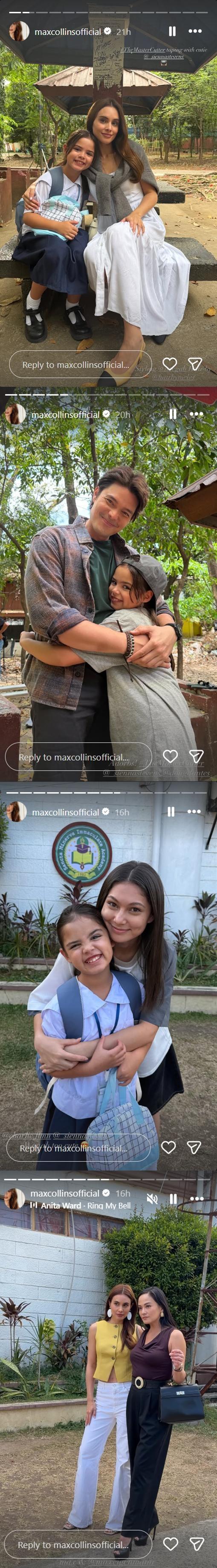 Max Collins Dingdong Dantes and Sienna Stevens