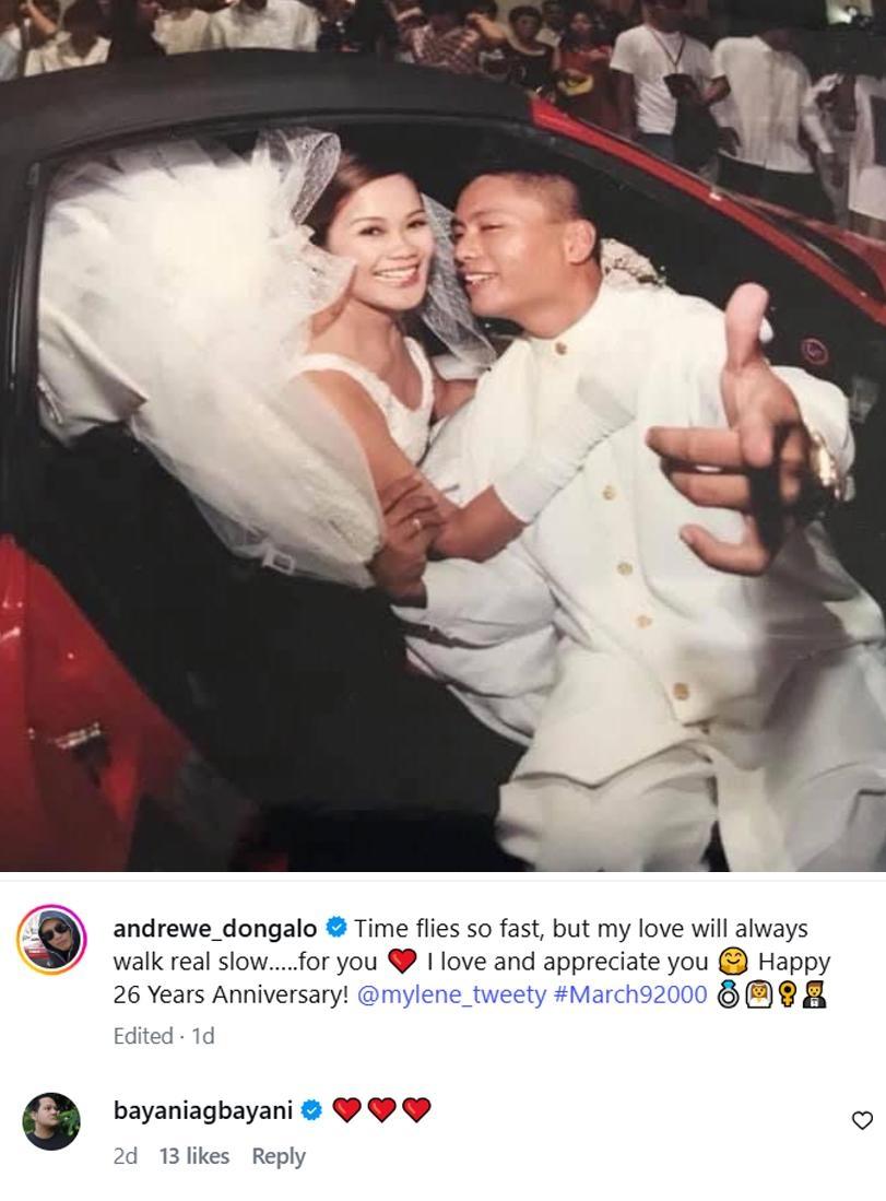 Andrew E marriage anniversary