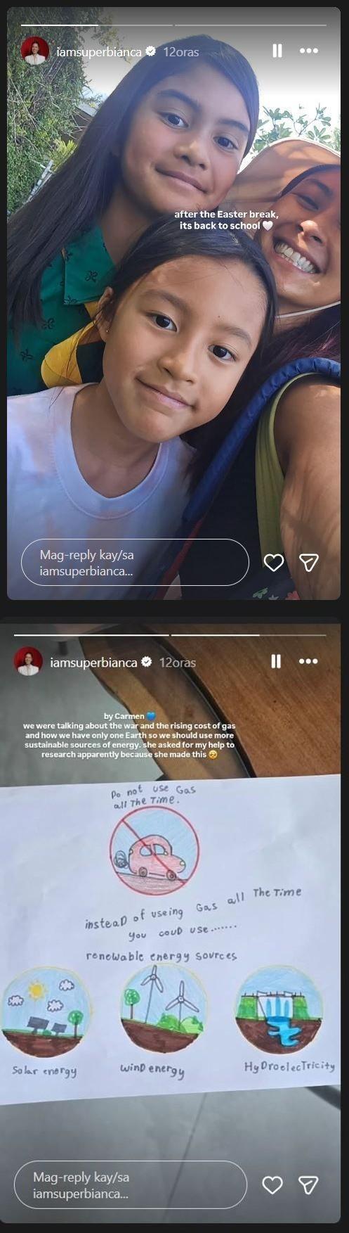 Bianca Gonzalez and Carmen