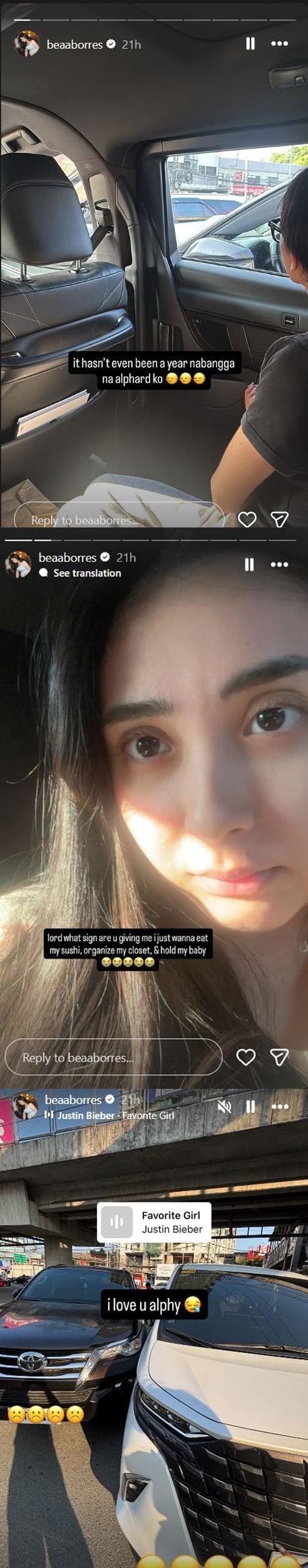 Bea Borres car figures in an accident