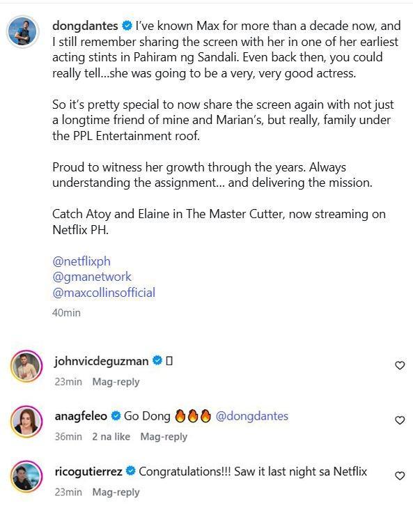 Dingdong Dantes and Max Collins