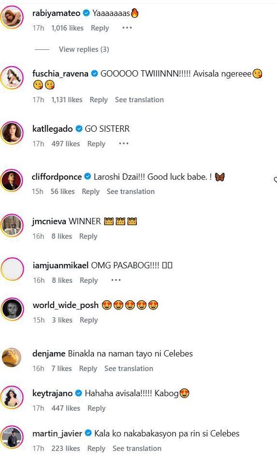 Gazini Ganados as Celebs