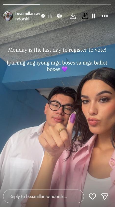 bea millan windorski reminds public to register to vote