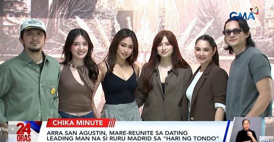 Ruru Madrid Dennis Trillo and the cast of Hari ng Tondo