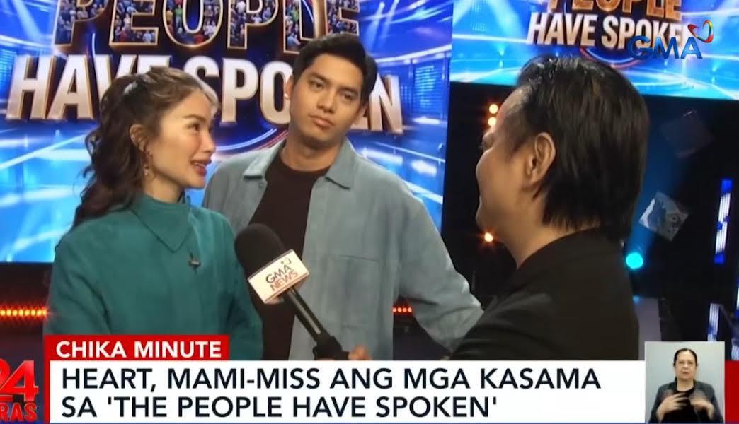 Heart Evangelista on The People Have Spoken