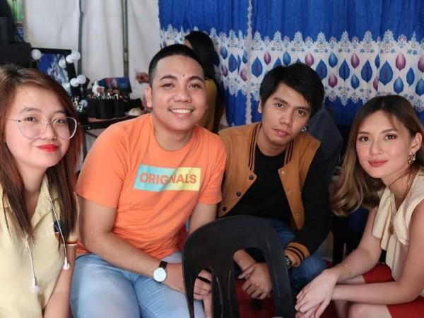 Fans surprise Arra San Agustin on the set of 'Madrasta'