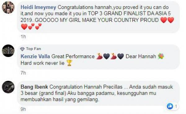 Hannah Precillas Makes It To The Top 3 Of Dangdut Academy Asia 5 Gma Entertainment