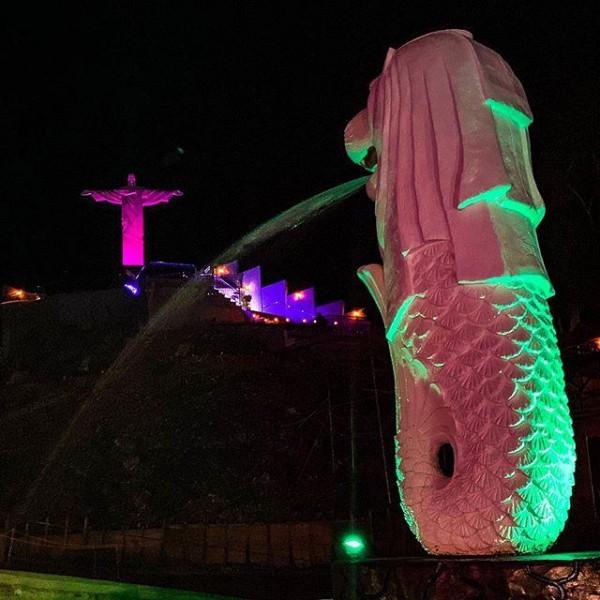 Singapore's Merlion / Image Source: nicerightnow (IG)