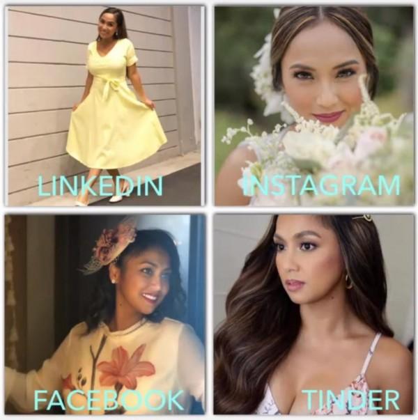 Rochelle Pangilinan's version of the 'Dolly Parton Challenge.