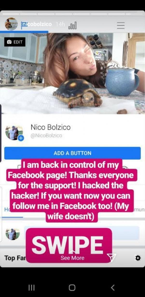 Nico Bolzico Facebook hacker