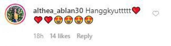 Althea Ablan wowed by Aikos TikTok video