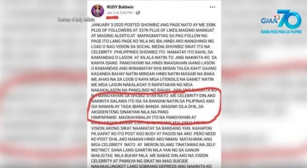 Rudy Baldwin's prediction of Kobe Bryant's death