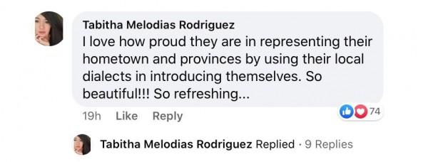 A comment from a netizen on Facebook