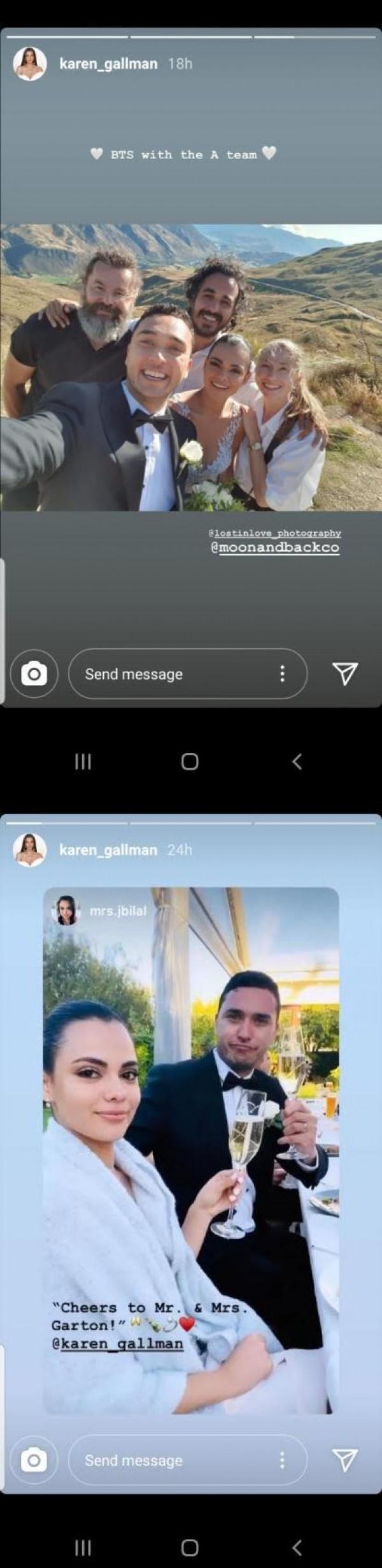 More photos from Karen Gallman's wedding