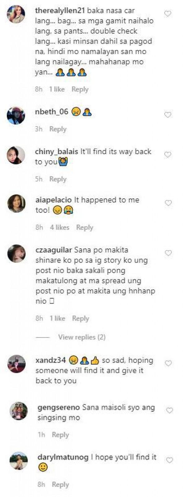 Fans comments on Mike Tan post. Credits to imiketan (IG)