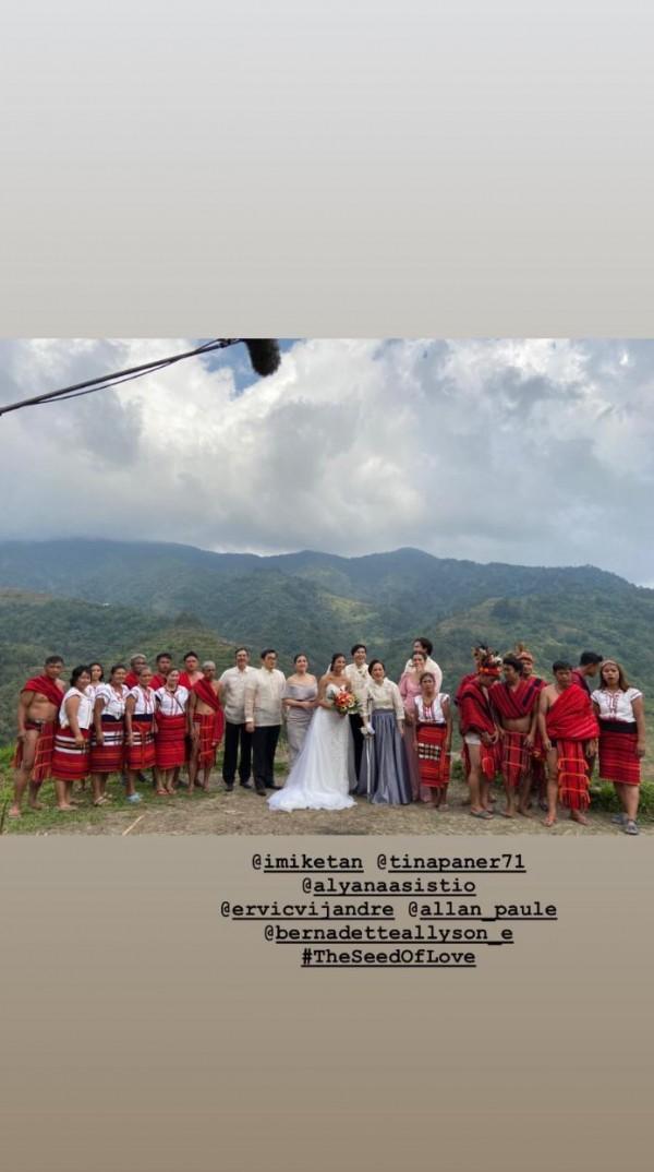 The cast of Seed of Love in Banaue. Photo by glaizaredux (IG)