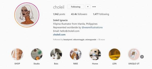 Soleil Ignacio is followed by an international female star