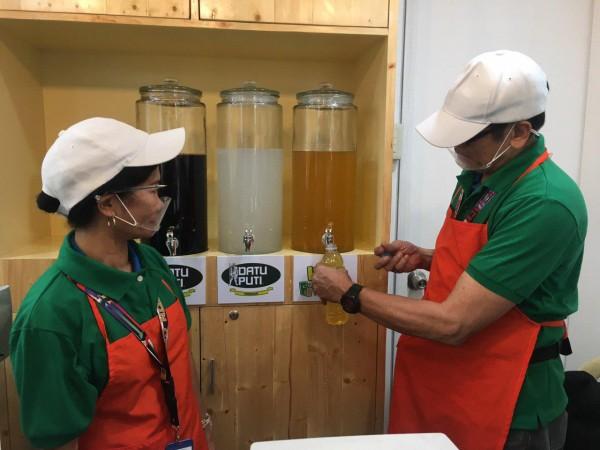 The BYOB store in Quezon City is a refilling station of condiments / Source: Philippine Information Agency  