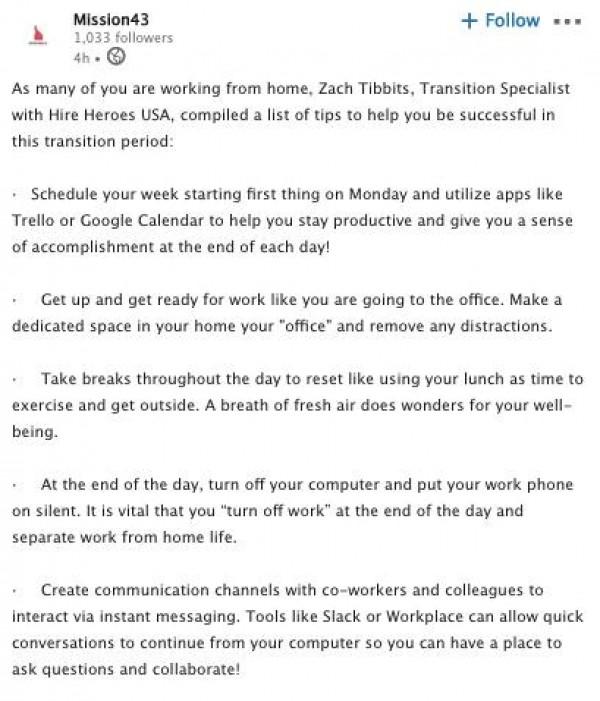 Source: Mission43 (Linkedin)