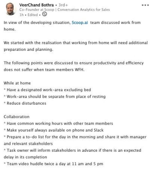 Source: VeerChand Bothra (Linkedin)