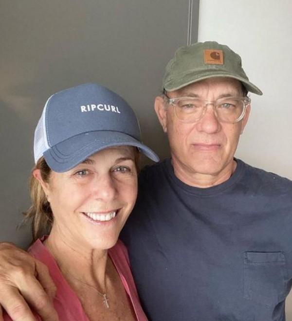 Tom Hanks and Rita Wilson have since been released from the hospital and are recovering in a rented home in Australia  |  @tomhanks (IG)