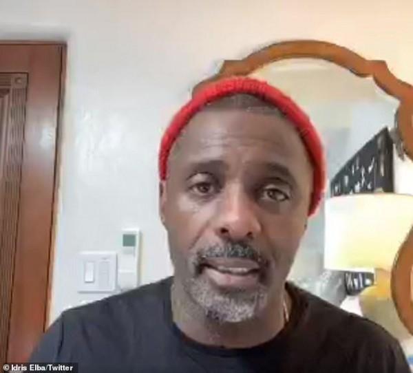 Actor Idris Elba went live on Twitter to share his COVID-19 story  |  @idriselba (Twitter)