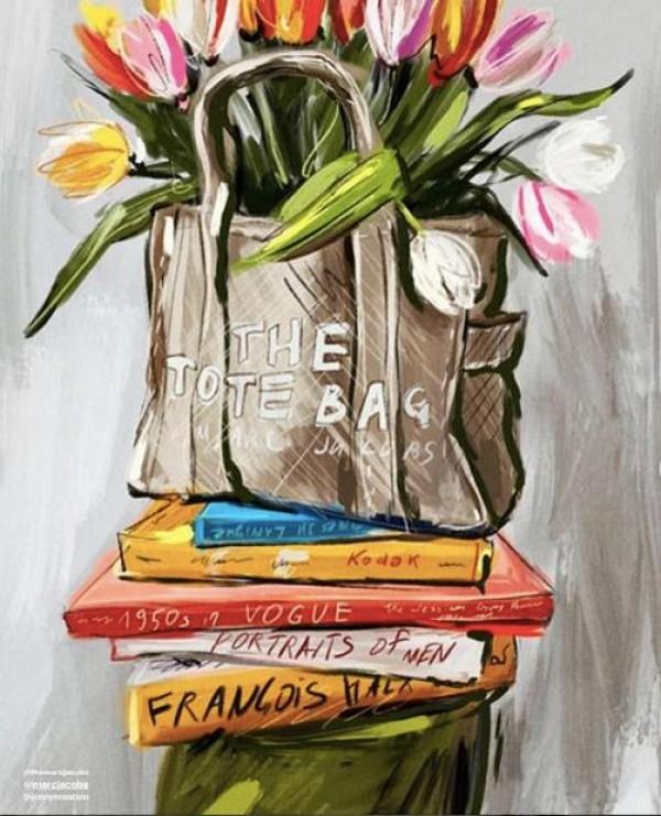 More sample works from Drawn Together draw-along series  |  @marcjacobs and @JennyMWalton (IG)