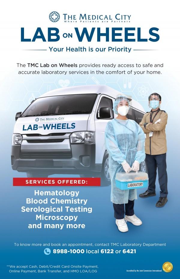 Lab on Wheels launched by The Medical City GMA Entertainment