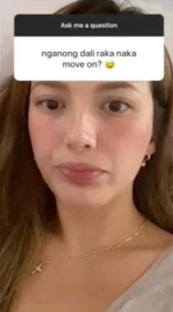 Ellen Adarna answers the question How come you move on so easily Source maria elena adarna IG