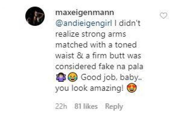 Max Eigenmann defends Andi Eigenmann