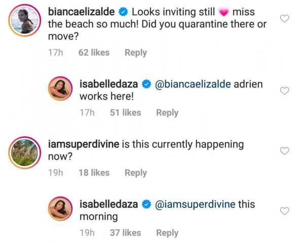 Isabelle Daza answers questions about her life in Hong Kong