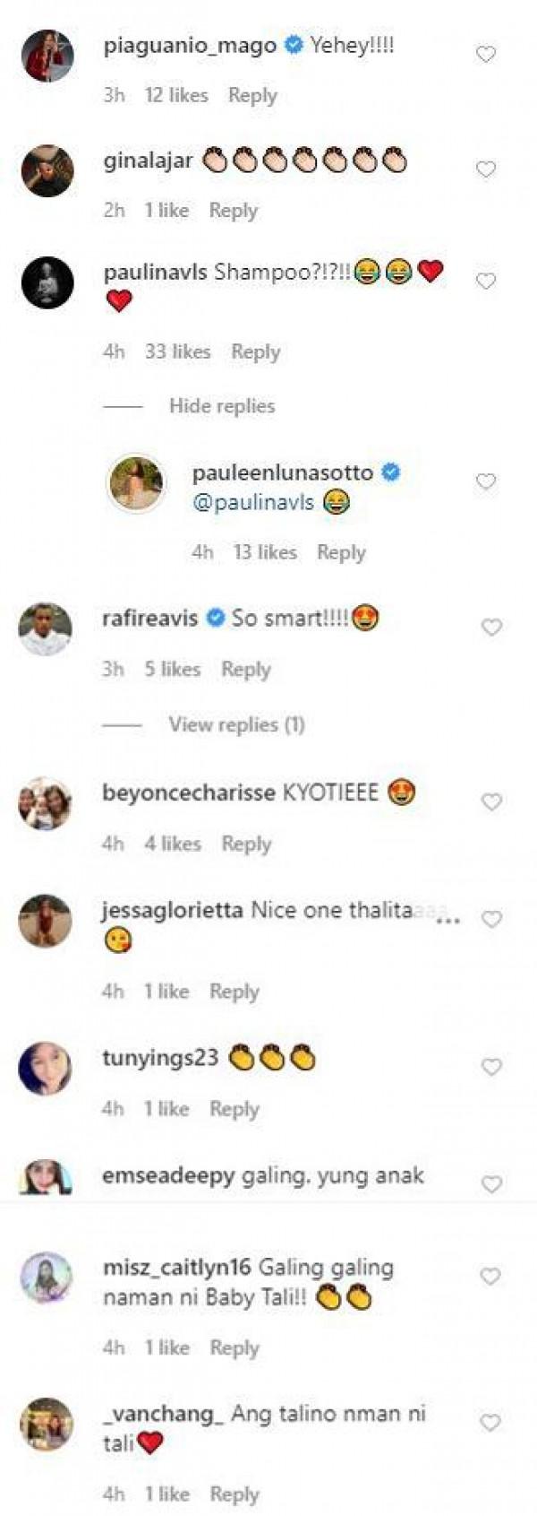 Praises about Tali Sotto