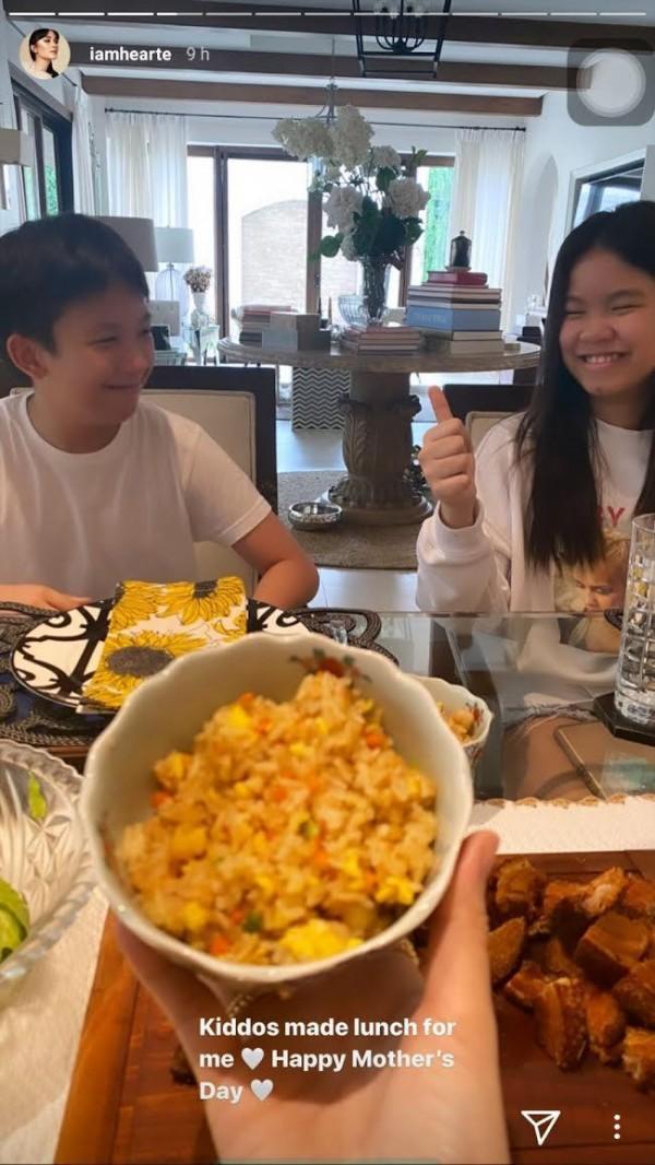Heart Evangelista on Mother s Day