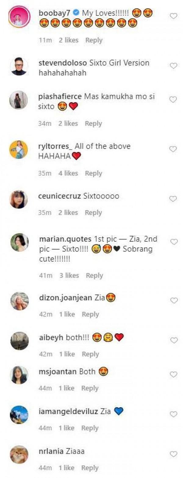 Netizens' opinions on who takes after Marian Rivera between Zia and Sixto