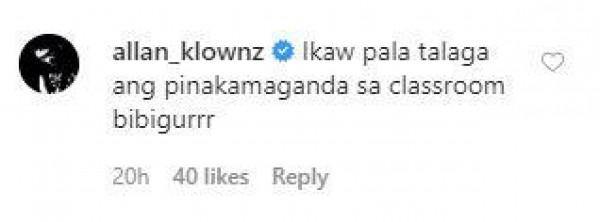 Allan K s comment on Ryzza Mae Dizon s photo