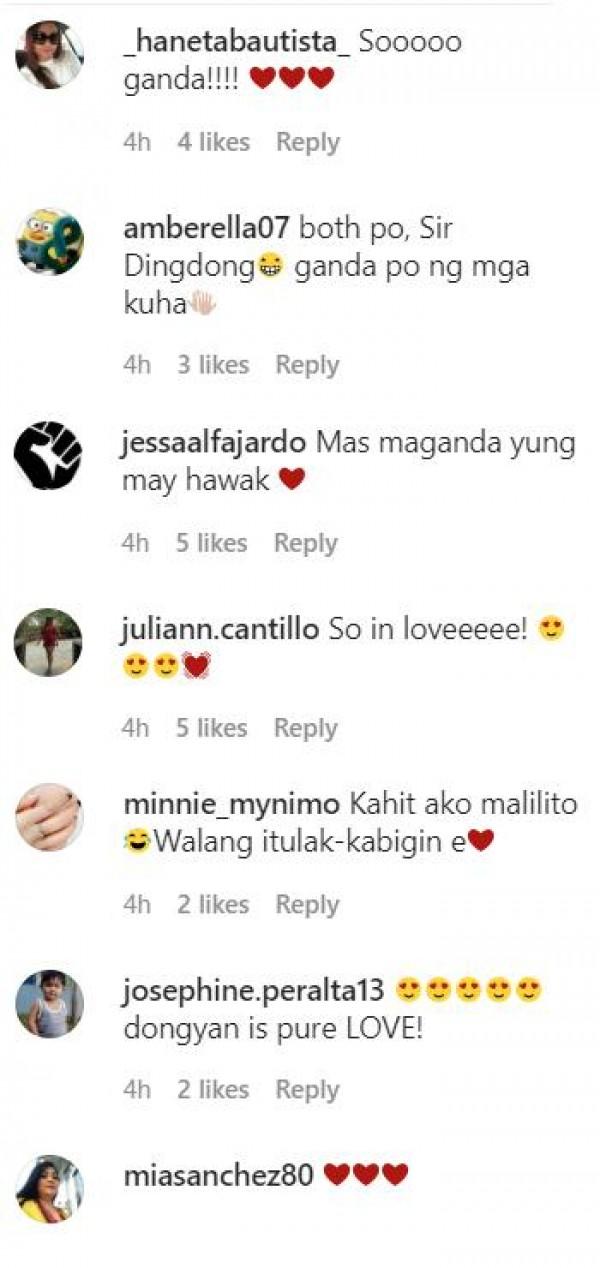 Netizens react on Dingdong Dantes's post