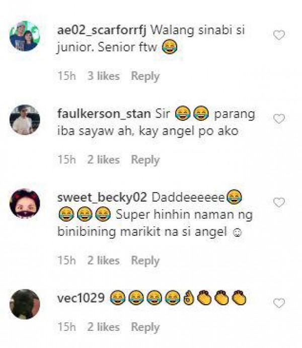 Fans comments on Daddy Bae s TikTok video