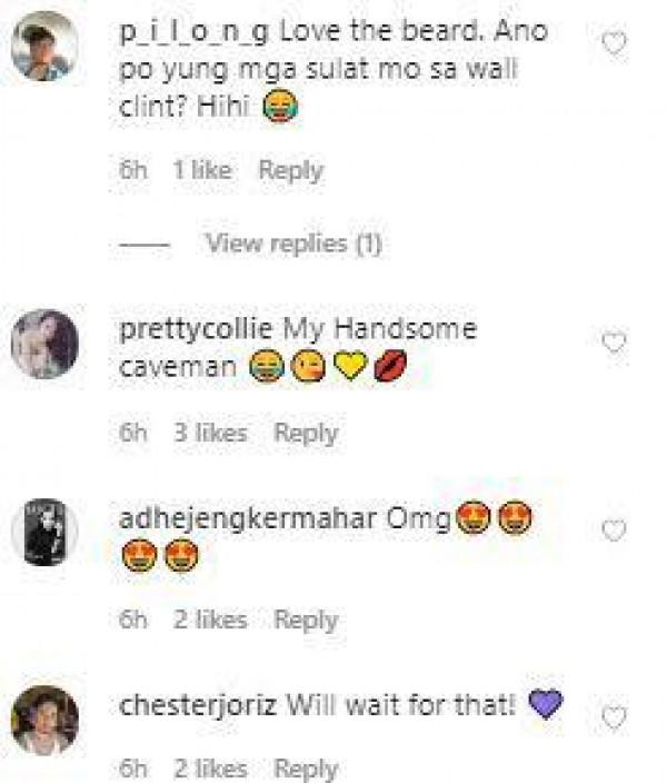 Netizens comment on Clint Bondad