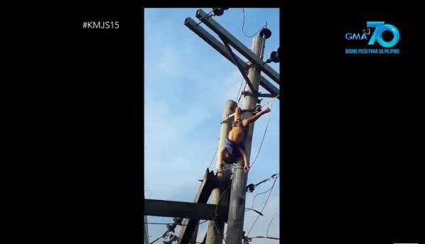 Batang nakuryente dahil sa saranggola